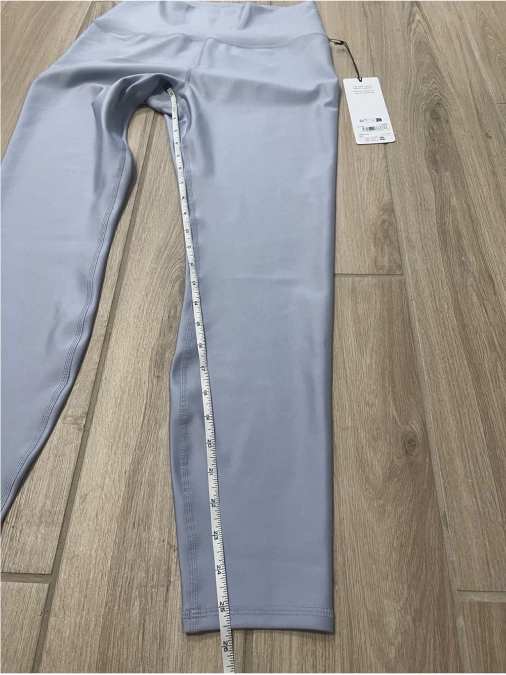 NWT Alo Yoga 7/8 High-Waist Airlift Leggings Winter Frost Sz L 12-14 W766R